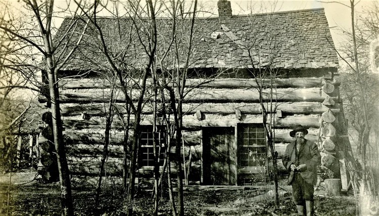 Two story pioneer cabin near Wai
